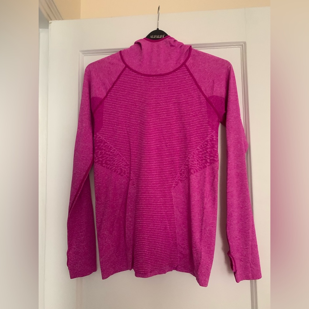 New Balance - Magenta Running Hoodie - size Medium